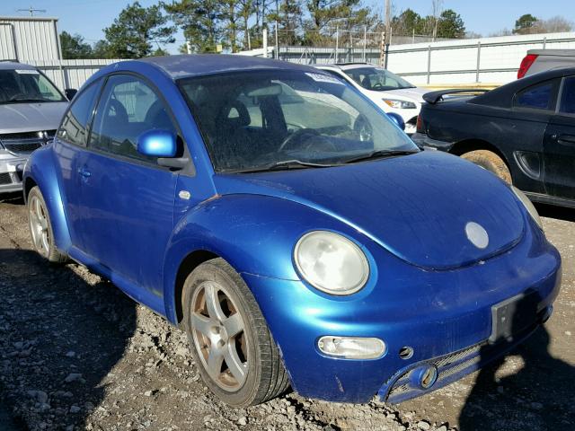 3VWCA21C2XM425884 - 1999 VOLKSWAGEN NEW BEETLE BLUE photo 1