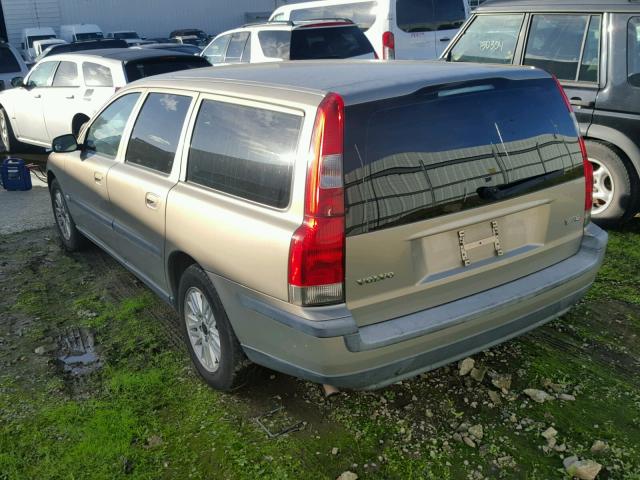 YV1SW64A042360550 - 2004 VOLVO V70 SILVER photo 3