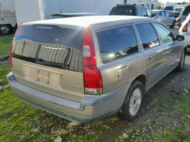 YV1SW64A042360550 - 2004 VOLVO V70 SILVER photo 4