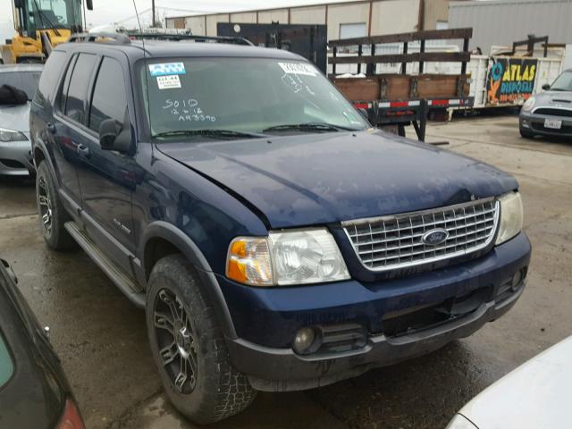 1FMDU63W74ZA93590 - 2004 FORD EXPLORER X BLUE photo 1