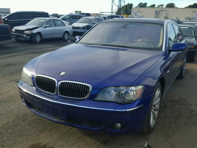 WBAHN83576DT26547 - 2006 BMW 750 LI PURPLE photo 2