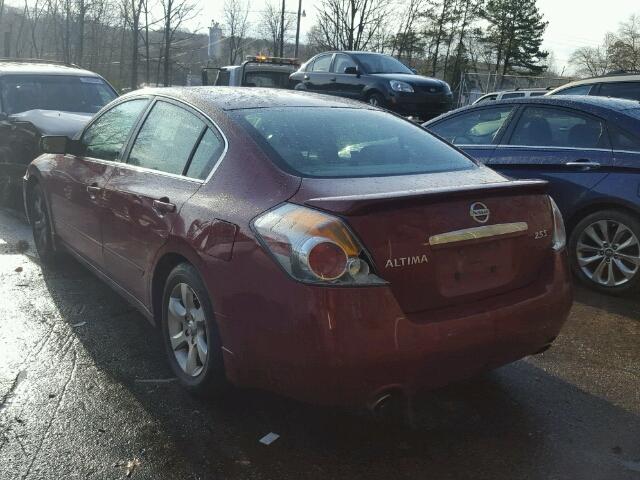 1N4AL21E37N401062 - 2007 NISSAN ALTIMA 2.5 RED photo 3