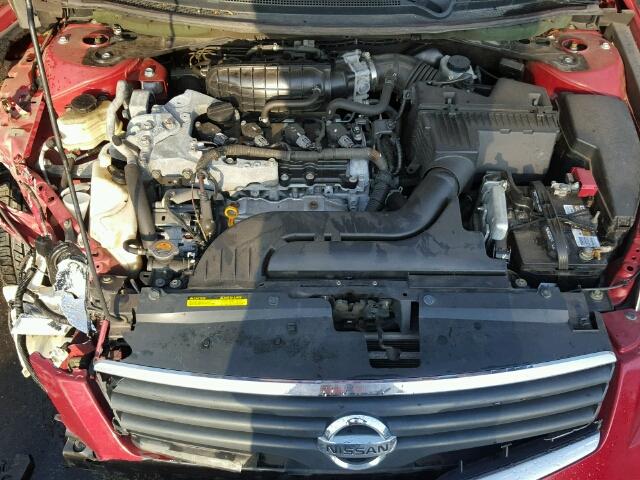 1N4AL21E37N401062 - 2007 NISSAN ALTIMA 2.5 RED photo 7