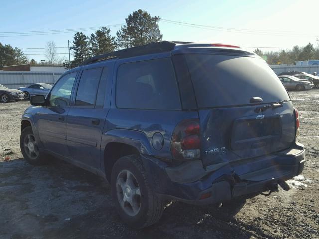 1GNET16S766169327 - 2006 CHEVROLET TRAILBLAZE BLUE photo 3