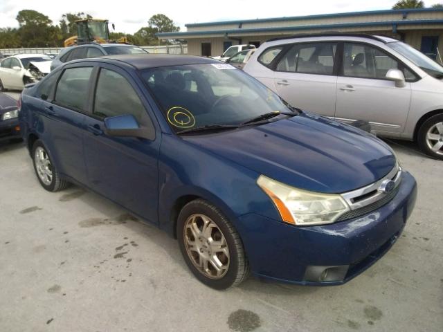 1FAHP36N29W218508 - 2009 FORD FOCUS SES BLUE photo 1