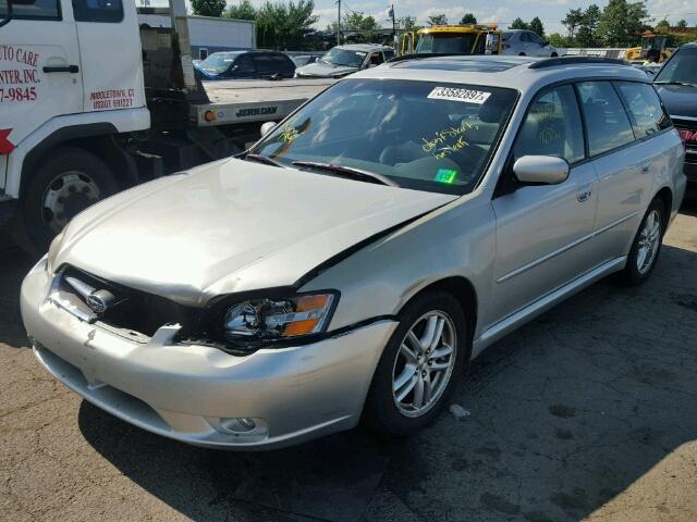 4S3BP626457304410 - 2005 SUBARU LEGACY 2.5 SILVER photo 2