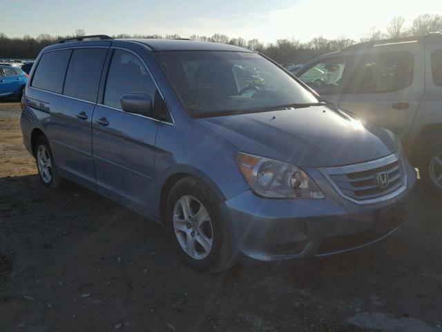 5FNRL38499B004957 - 2009 HONDA ODYSSEY EX BLUE photo 1