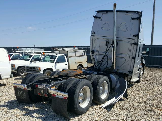 3AKJGLD59ESFN9284 - 2014 FREIGHTLINER CASCADIA 1 GRAY photo 4