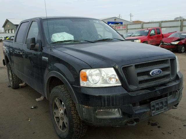 1FTPW14585KC99029 - 2005 FORD F150 SUPER BLACK photo 1