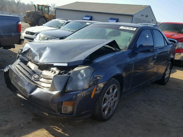 1G6DM57N930131455 - 2003 CADILLAC CTS BLUE photo 2