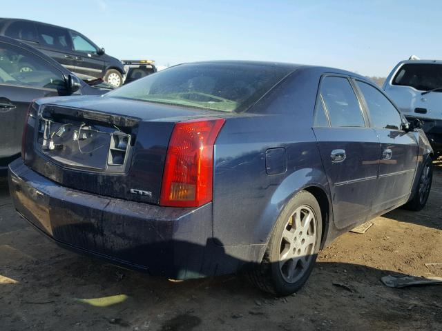 1G6DM57N930131455 - 2003 CADILLAC CTS BLUE photo 4