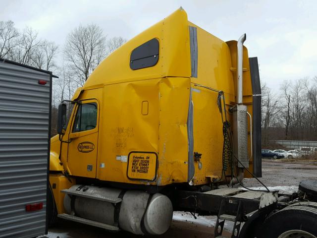 1FUJA6CK27PX35607 - 2007 FREIGHTLINER CONVENTION YELLOW photo 9