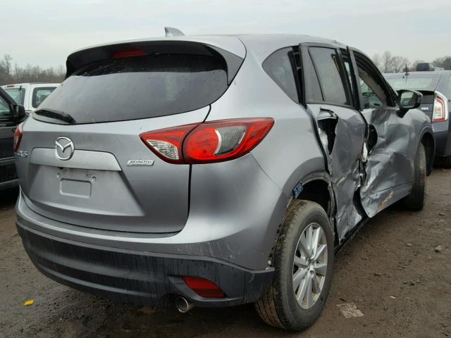 JM3KE2CY6F0461209 - 2015 MAZDA CX-5 TOURI SILVER photo 4