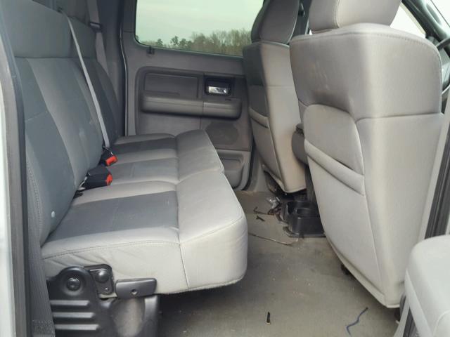 1FTRW14W78FC25230 - 2008 FORD F150 SUPER SILVER photo 6