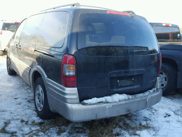 1GMDX03E62D101104 - 2002 PONTIAC MONTANA BLACK photo 3