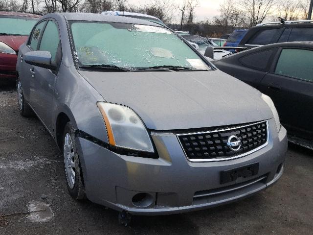 3N1AB61E58L749177 - 2008 NISSAN SENTRA 2.0 GRAY photo 1