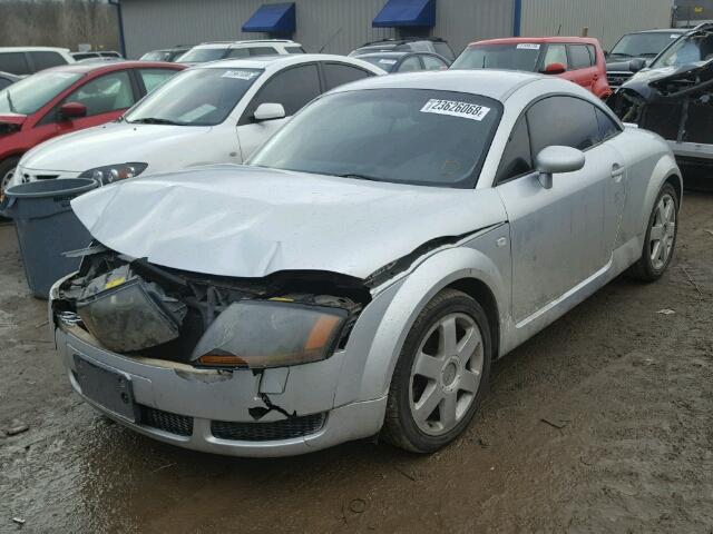 TRUUC28N5Y1021734 - 2000 AUDI TT QUATTRO SILVER photo 2