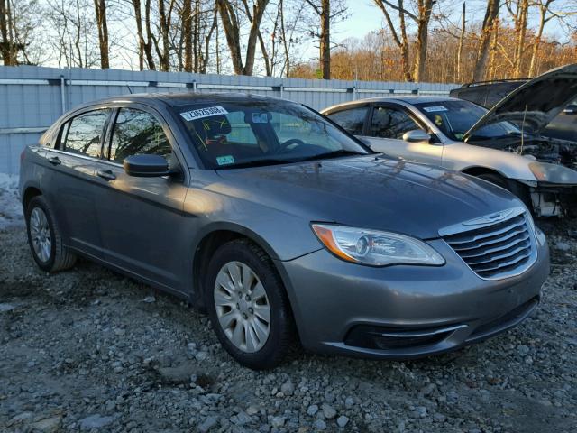 1C3BC4FB7BN592121 - 2011 CHRYSLER 200 LX GRAY photo 1