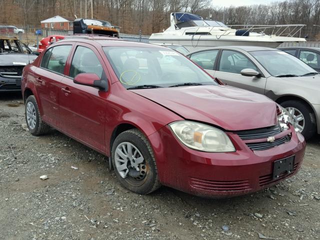 1G1AT58H597106993 - 2009 CHEVROLET COBALT LT RED photo 1