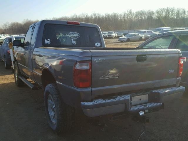 1FTZR15E15PA59080 - 2005 FORD RANGER SUP GRAY photo 3