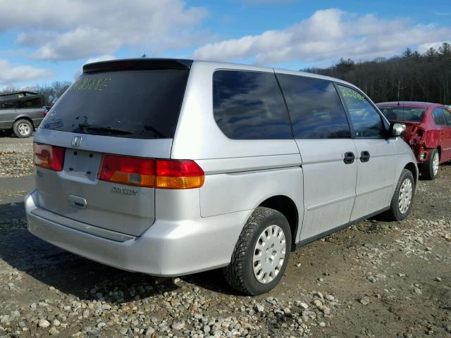 5FNRL18553B018200 - 2003 HONDA ODYSSEY LX SILVER photo 4