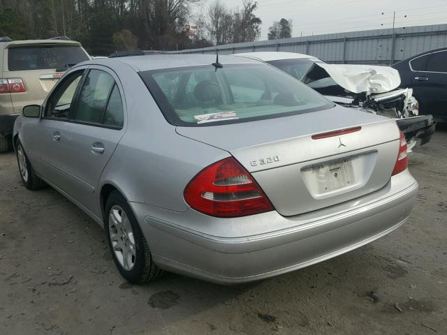 WDBUF65J53A138974 - 2003 MERCEDES-BENZ E 320 SILVER photo 3