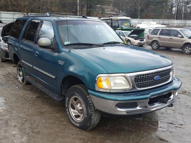 1FMFU18L3VLC17367 - 1997 FORD EXPEDITION GREEN photo 1