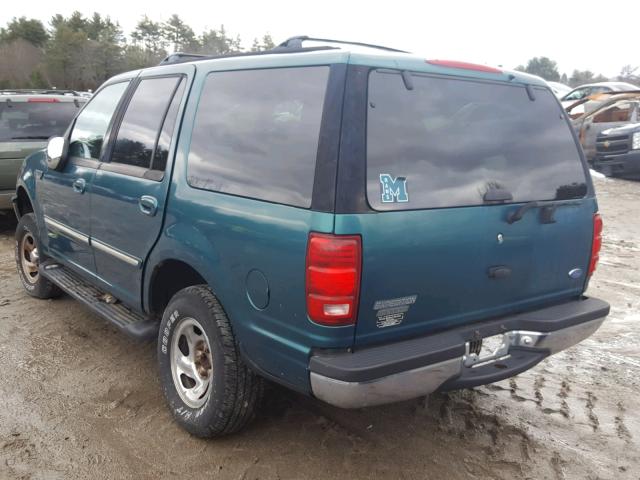 1FMFU18L3VLC17367 - 1997 FORD EXPEDITION GREEN photo 3