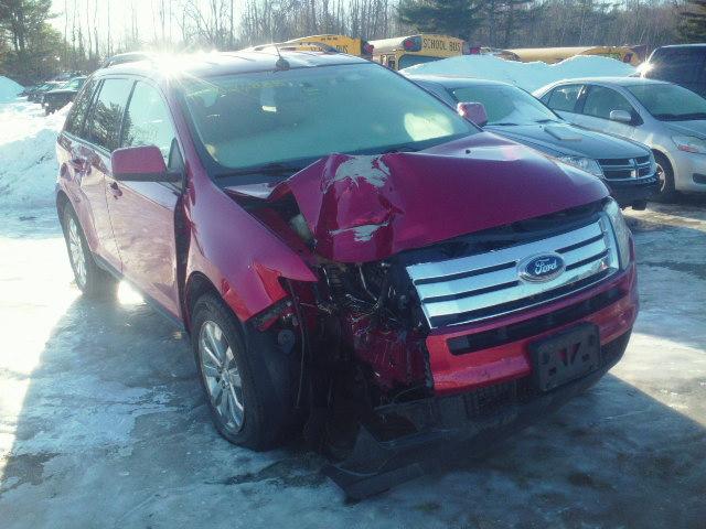 2FMDK48CX8BA09411 - 2008 FORD EDGE SEL MAROON photo 1