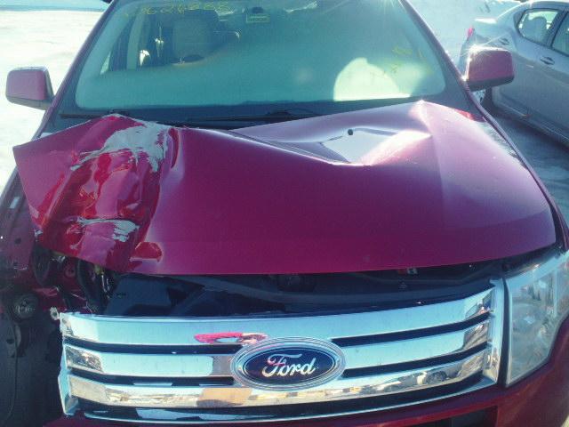 2FMDK48CX8BA09411 - 2008 FORD EDGE SEL MAROON photo 7