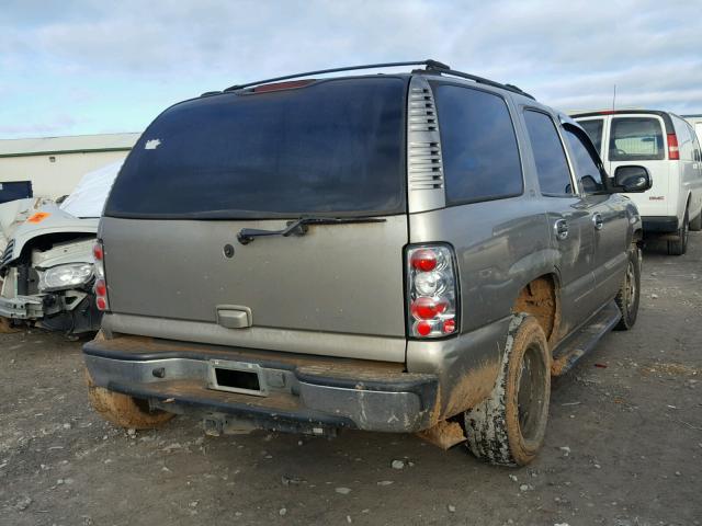 1GNEC13Z32J211405 - 2002 CHEVROLET TAHOE C150 BEIGE photo 4