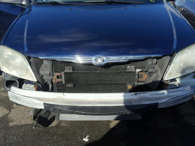 2C8GF68494R313890 - 2004 CHRYSLER PACIFICA BLUE photo 10