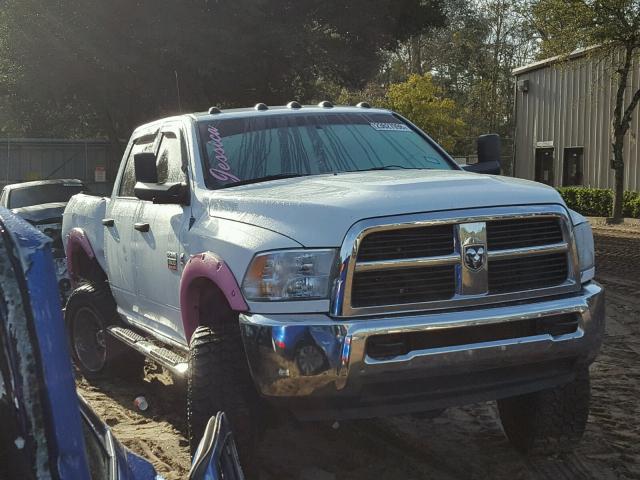 3C6UD5CL4CG301550 - 2012 DODGE RAM 2500 S WHITE photo 1