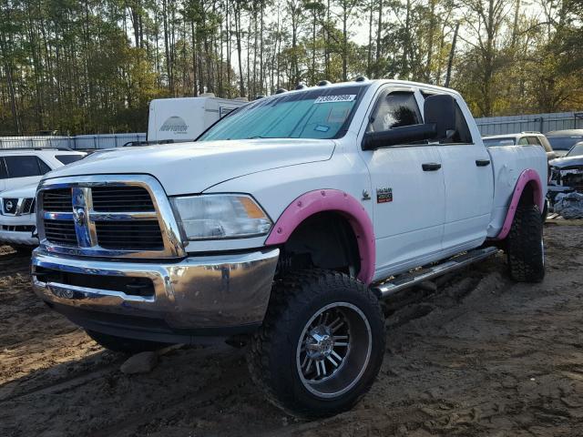 3C6UD5CL4CG301550 - 2012 DODGE RAM 2500 S WHITE photo 2