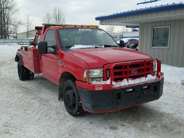 1FDAF57P64EA66169 - 2004 FORD F550 SUPER RED photo 1