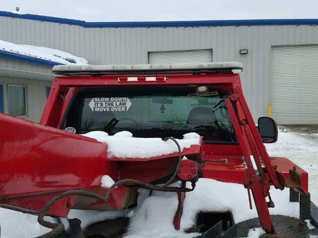 1FDAF57P64EA66169 - 2004 FORD F550 SUPER RED photo 6