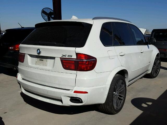 5UXZV4C52D0E07185 - 2013 BMW X5 XDRIVE3 WHITE photo 4