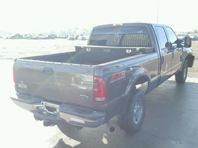 1FTSW21586ED13953 - 2006 FORD F250 SUPER GRAY photo 4