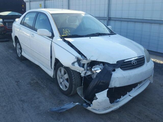 1NXBR32E77Z833897 - 2007 TOYOTA COROLLA CE WHITE photo 1