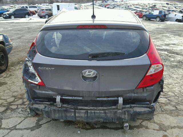 KMHCT5AE0FU225916 - 2015 HYUNDAI ACCENT GS BLUE photo 10