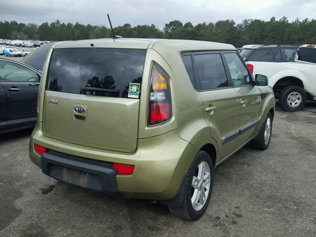 KNDJT2A23B7199899 - 2011 KIA SOUL + GREEN photo 4