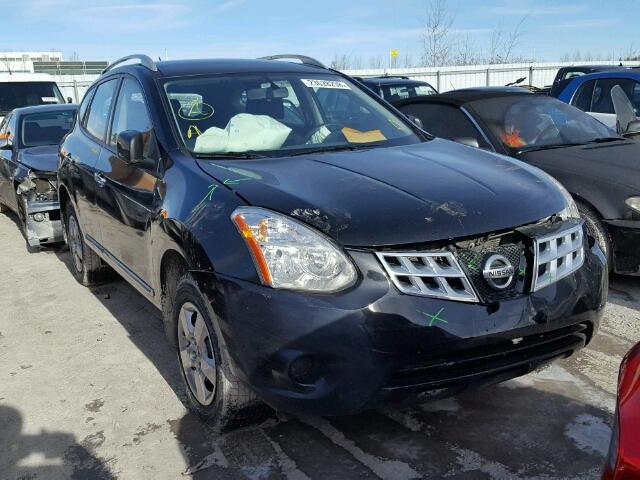 JN8AS5MV7DW139597 - 2013 NISSAN ROGUE S BLACK photo 1