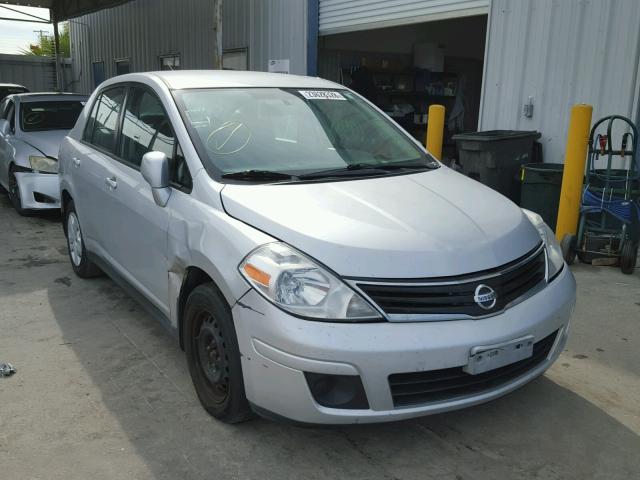 3N1BC1AP7AL447594 - 2010 NISSAN VERSA S SILVER photo 1