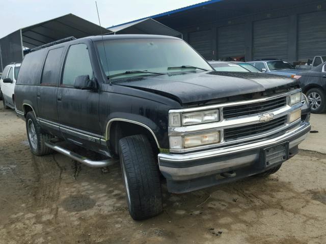 3GNFK16R2WG105974 - 1998 CHEVROLET SUBURBAN K BLACK photo 1