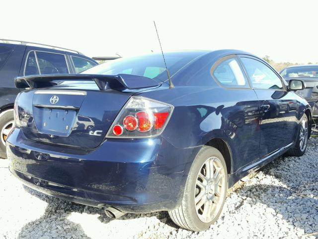 JTKDE167380233176 - 2008 SCION TC BLUE photo 4