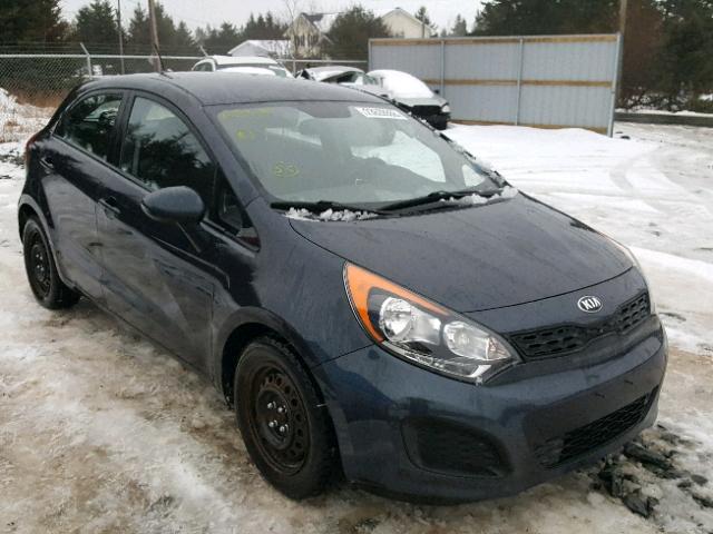 KNADM5A38E6956307 - 2014 KIA RIO LX Կապույտ լուսանկար 1