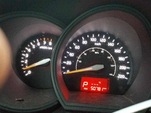 KNADM5A38E6956307 - 2014 KIA RIO LX Կապույտ լուսանկար 8