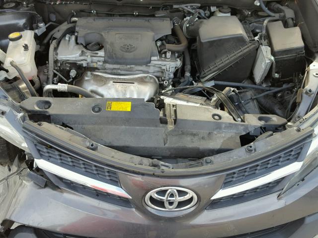 2T3YFREV0FW157574 - 2015 TOYOTA RAV4 LIMIT CHARCOAL photo 7