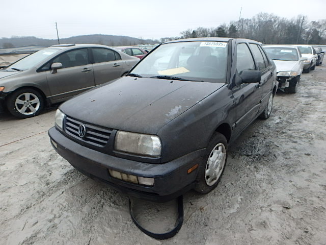 3VWRA81H6TM065134 - 1996 VOLKSWAGEN JETTA GL BLUE photo 2