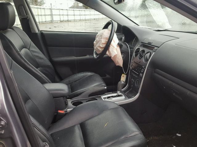 1YVHP80C385M12316 - 2008 MAZDA 6 I ნაცრისფერი ფოტო 5